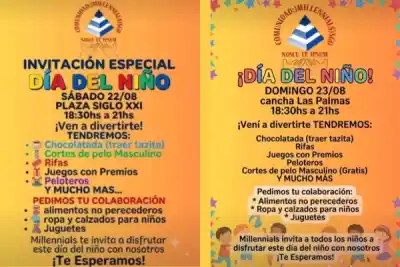 Doble festejo por el Día del Niño en la Capital: juegos, peloteros y un gesto solidario que no podés dejar pasar