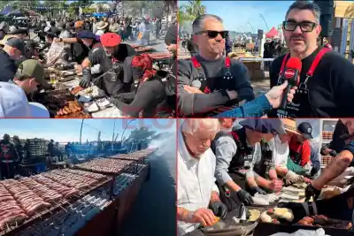 El evento que convocó a miles frente al río: choripanes, música y una causa solidaria
