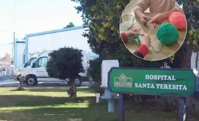 Nuevo taller de tejido en el Hospital Santa Teresita: un espacio para aprender y conectar
