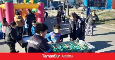 Festejo por el Día de las Infancias en Río Gallegos: la emotiva jornada que reunió a cientos de familias