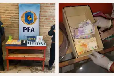 Cayeron dos puntos de venta de drogas en la capital correntina: qué secuestraron
