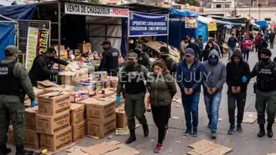 Desbarataron los kioscos del 'chasquibum' en dos barrios de Jujuy y hay cinco imputados