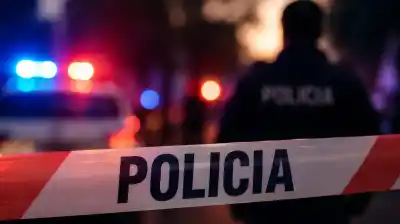 Escapaba de la policía tras apuñalar a su pareja, cayó por una escalera y murió
