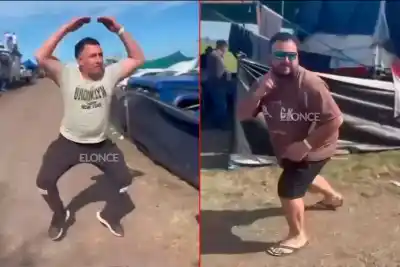 El insólito desafío que se robó la escena en el Autódromo de Paraná