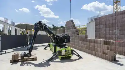 El robot albañil que ya levanta paredes en un complejo de 371 departamentos