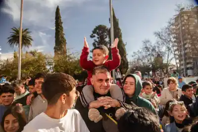 Bell Ville: la tarde de los niños con sorpresas y shows en la plaza