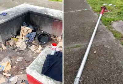 Vecinos de Ciudadela denuncian: una plaza tomada por un grupo que intimida y ahuyenta a las familias