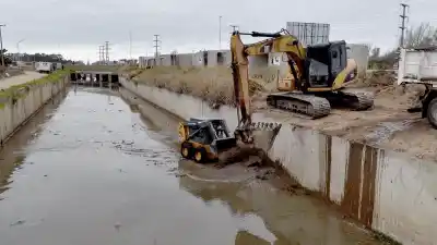 Súper Niño: la ciudad ya tiene 25 kilómetros de desagües limpios y hay más obras en marcha