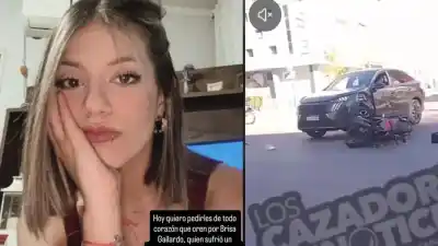 Cadena de oración por Brisa Gallardo: la motociclista sigue en estado crítico tras un siniestro en pleno centro