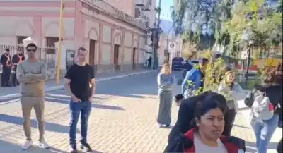 Lo corrieron de la marcha: el papelón del diputado Galán en Belén