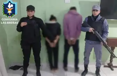 Un robo con cuchillo en Las Breñas terminó con una pareja detenida