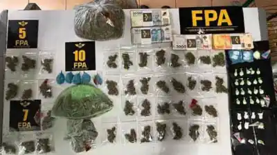 Un matrimonio, sus tres hijas y un nieto: la familia que vendía drogas en Alta Gracia