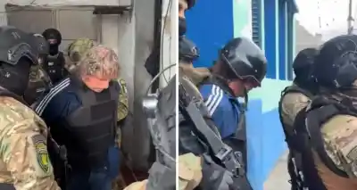 El agresor del diputado Pelli fue trasladado a prisión: el video del operativo que dio la vuelta al país