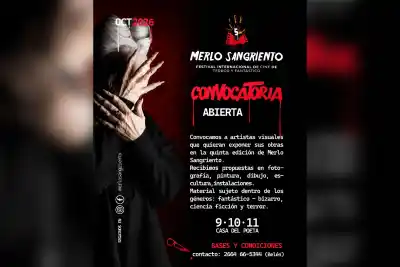 ¿Tenés un emprendimiento? Todavía podés sumarte al festival de cine 'Merlo Sangriento'