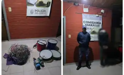 Escaparon a la carrera pero no llegaron lejos: dos detenidos tras un robo en una escuela de Makallé