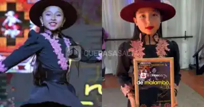 Con 9 años, una salteña ya es campeona de malambo y sueña con el título nacional