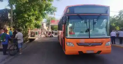 Cruzaron delante del colectivo y un auto los embistió: dos nenes internados
