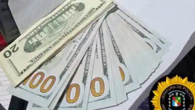 Secuestraron US$4.440 en un allanamiento y la sospechosa quedó en libertad