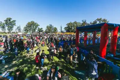 El Día del Niño en Almirante Brown: una multitud se volcó a la Granja Educativa y nadie quería irse