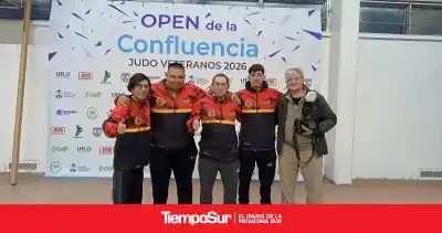 Tres medallas de oro para Santa Cruz en el Open de la Confluencia 2026