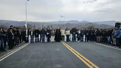 El nuevo puente sobre el río Santa María ya es una realidad: ¿qué dijeron los vecinos?
