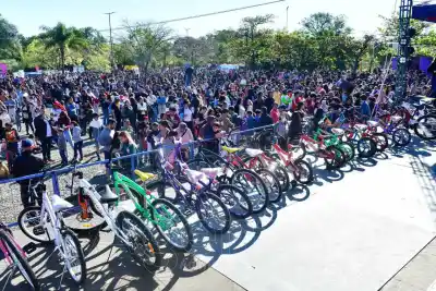 Más de 20 mil personas celebraron el Día de las Infancias en el Paraíso de los Niños
