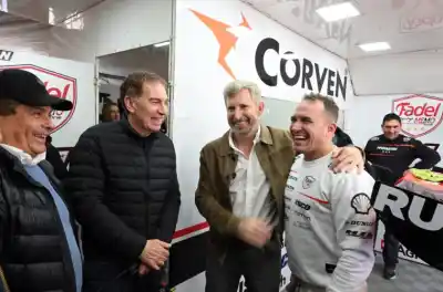 El Turismo Carretera dejó una millonaria movida en Paraná y Frigerio lo celebró