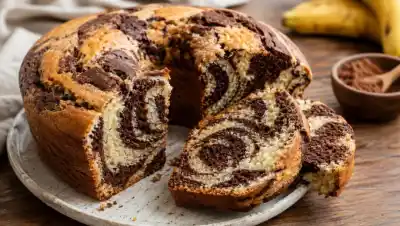 El secreto para una torta marmolada húmeda y sin culpas: la receta que necesitás probar