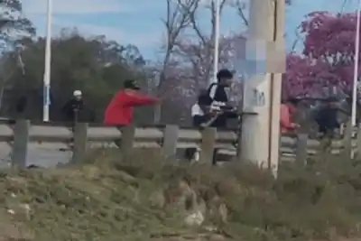 Pelea campal antes de un recital: armas caseras y un operativo que no pudo evitarlo