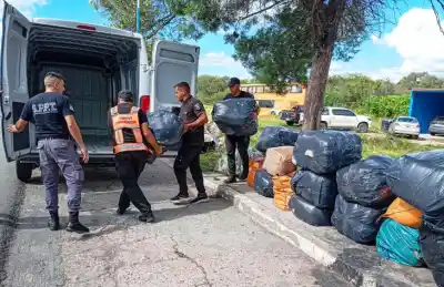 Decomisaron toneladas de mercadería en un megaoperativo y ahora tiene un destino inesperado
