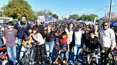 El festival que paralizó Formosa: más de 10 mil personas celebraron el Día de las Infancias con sorteos y música