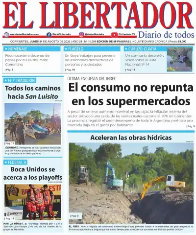 La tapa del diario que nadie se esperaba: ¿qué dice el 24 de agosto?