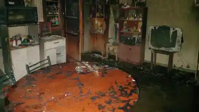 El incendio que arrasó con todo en Angaco: dos heridos graves y una causa que ya investiga la justicia