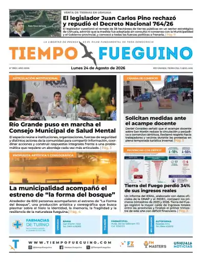 El diario que nació en 1987 y sigue siendo la voz de los fueguinos