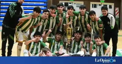 Locura en el gimnasio: Boxing gritó campeón en Sub 15 con un final que nadie esperaba