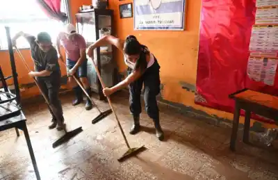 La Madrid: El operativo de limpieza que movilizó a municipios y comunas tras la inundación