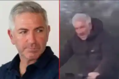 El video que reaviva el debate: filman a Juan Orrico en bicicleta por la Ruta 39, ¿está violando alguna restricción?
