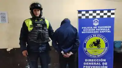 Le prendió fuego a su pareja y escapó: la policía lo atrapó a pocas cuadras