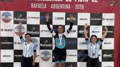 Plata para Catamarca: Guadalupe Díaz brilló en la Copa Argentina UCI