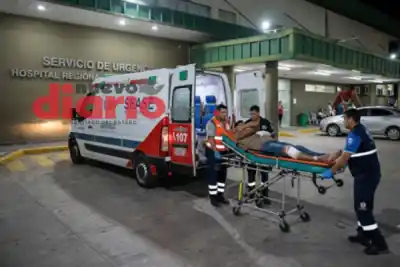 Un policía derrapó en su moto y el parte médico heló a todos: 7 puntos en la lengua