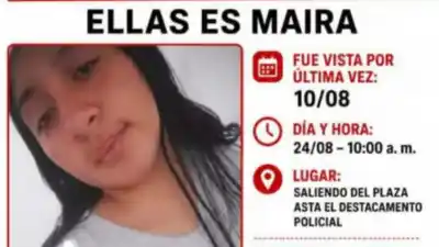 13 días sin respuestas: Casa de Piedra marcha por Maira y anuncia corte de ruta