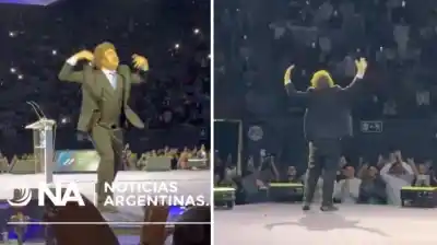 Milei en Madrid: La arenga con música de La Renga y el duro mensaje que dejó a un líder europeo