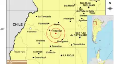 Temblor en Catamarca: el sismo que sacudió a Tinogasta y otras localidades