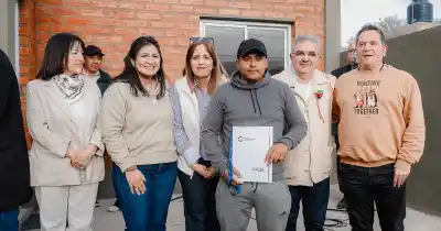 El plan de viviendas que cambió la vida de 11 familias en Santa María