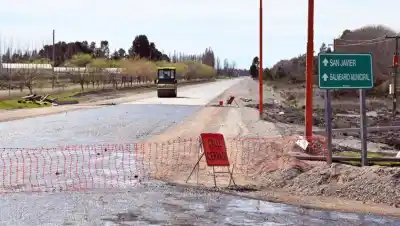 A 200 metros del asfalto: la obra que San Javier esperó décadas ya tiene fecha de inauguración