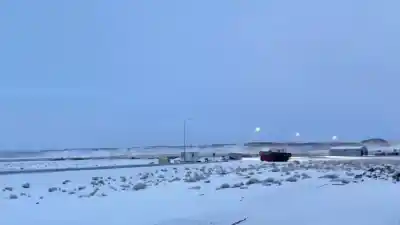 La nieve volvió a cubrir Jama y el paso fronterizo sigue sin fecha de reapertura