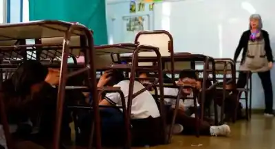 Simulacro sísmico en San Juan: las escuelas evacuarán a la calle en una jornada que promete ser histórica