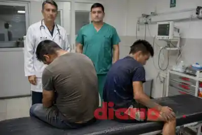 Violenta pelea en Añatuya: padre e hijo terminaron heridos tras un ataque con cadenas y cuchillo
