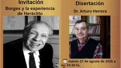 Borges y Heráclito: la conferencia que los amantes de la literatura no pueden perderse en Catamarca