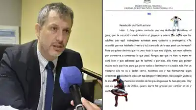 El juez que le habló a un nene de seis años con dibujos de Messi y Spider-Man